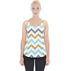 Chevron  Piece Up Tank Top by Sobalvarro