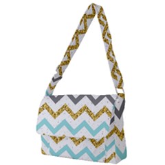 Chevron  Full Print Messenger Bag (s) by Sobalvarro