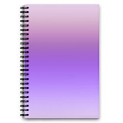 Plum And Violet Purple Gradient Ombre Color 5 5  X 8 5  Notebook by SpinnyChairDesigns