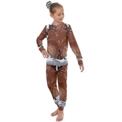 Sexy Boobs Breast Cleavage Woman Kids  Long Sleeve Set  by HermanTelo