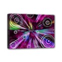 Fractal Circles Abstract Mini Canvas 7  x 5  (Stretched) View1