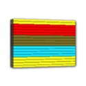 Multicolor With Black Lines Mini Canvas 7  x 5  (Stretched) View1