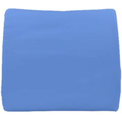 True Cornflower Blue Color Seat Cushion by SpinnyChairDesigns