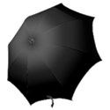 Black Gradient Ombre Color Hook Handle Umbrellas (Medium) View2