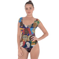 Sisters2020 Short Sleeve Leotard  by Kritter