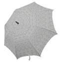 Boho White Wedding Lace Pattern Hook Handle Umbrellas (Small) View2