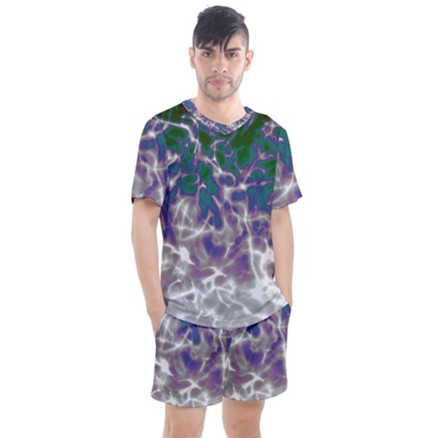 Ninth Level  Men s Mesh Tee And Shorts Set by MRNStudios