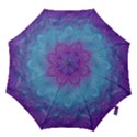 Purple Blue Swirls and Spirals Hook Handle Umbrellas (Small) View1