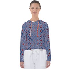 Abstract Checkered Pattern Women s Slouchy Sweat by SpinnyChairDesigns