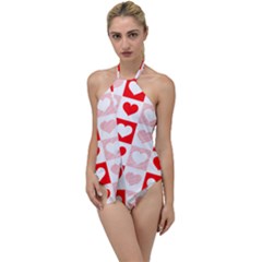 Hearts  Go With The Flow One Piece Swimsuit by Sobalvarro