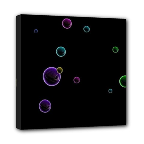 Bubble Show Mini Canvas 8  X 8  (stretched) by Sabelacarlos