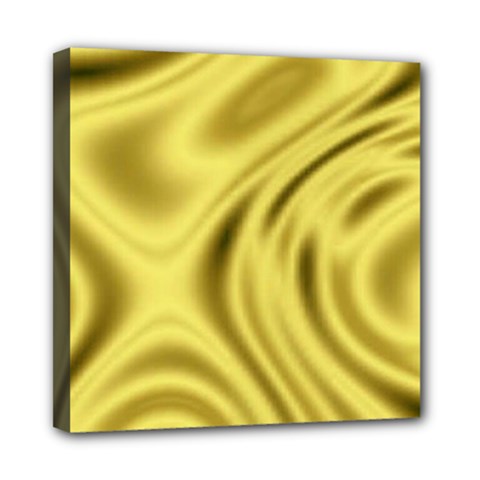 Golden Wave  Mini Canvas 8  X 8  (stretched) by Sabelacarlos