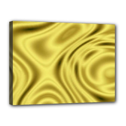 Golden Wave  Canvas 16  X 12  (stretched) by Sabelacarlos