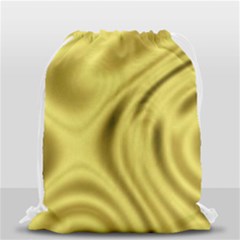 Golden Wave Drawstring Bag (small) by Sabelacarlos