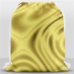 Golden Wave Drawstring Bag (large) by Sabelacarlos