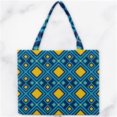 Geometric Abstract Diamond Mini Tote Bag by tmsartbazaar