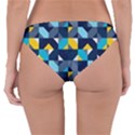 Geometric Hypnotic Shapes Reversible Hipster Bikini Bottoms View4