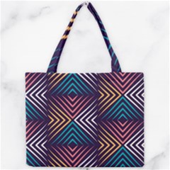 Vintage Motif Design Mini Tote Bag by tmsartbazaar