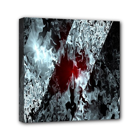 Flamelet Mini Canvas 6  X 6  (stretched) by Sparkle