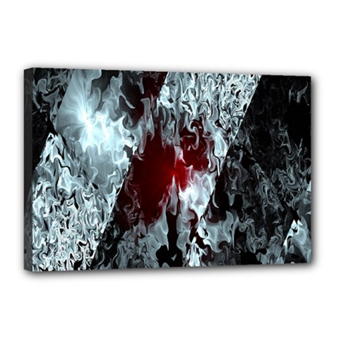 Flamelet Canvas 18  X 12  (stretched) by Sparkle