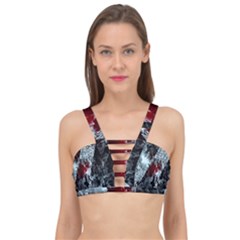 Flamelet Cage Up Bikini Top by Sparkle