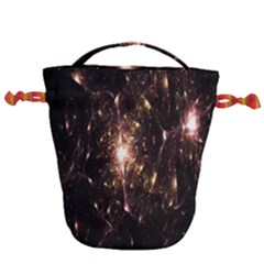 Glowing Sparks Drawstring Bucket Bag by Sparkle