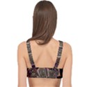 Fractal Geometry Cage Up Bikini Top View2