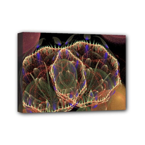 Fractal Geometry Mini Canvas 7  X 5  (stretched) by Sparkle
