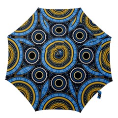 Tribal Zentangle Art Hook Handle Umbrellas (small) by tmsartbazaar