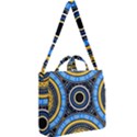 Tribal Zentangle Art Square Shoulder Tote Bag View2