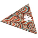 Psychedelic Swirls Wooden Puzzle Triangle View2