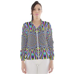 Psychedelic Wormhole Women s Windbreaker by Filthyphil