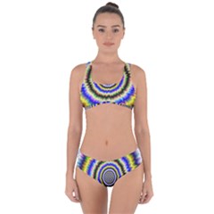 Psychedelic Blackhole Criss Cross Bikini Set by Filthyphil