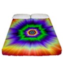 Psychedelic Big Bang Fitted Sheet (California King Size) View1