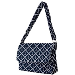 Anchors  Full Print Messenger Bag (s) by Sobalvarro