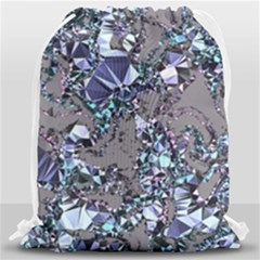 Crystal Puke Drawstring Bag (large) by MRNStudios