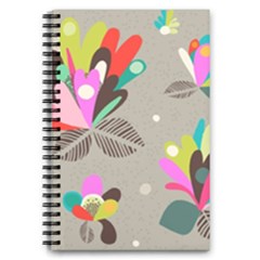 Scandinavian Flower Shower 5 5  X 8 5  Notebook by andStretch