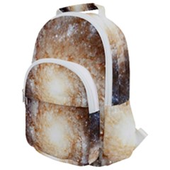 Galaxy Space Rounded Multi Pocket Backpack by Sabelacarlos