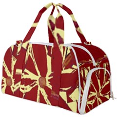 Flowery Fire Burner Gym Duffel Bag by Janetaudreywilson