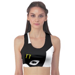 Bunny Girl Mask Sports Bra by infopablo00