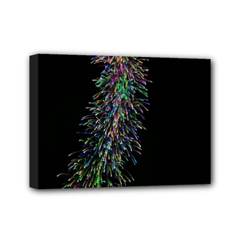 Galaxy Space Mini Canvas 7  X 5  (stretched) by Sabelacarlos