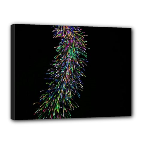 Galaxy Space Canvas 16  X 12  (stretched) by Sabelacarlos