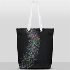 Galaxy Space Full Print Rope Handle Tote (small) by Sabelacarlos