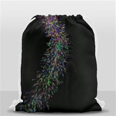 Galaxy Space Drawstring Bag (small) by Sabelacarlos