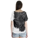 1561332892177 Copy 3072x4731 2 V-Neck Flutter Sleeve Top View2
