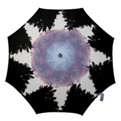 Colorful Overcast, Pink,violet,gray,black Hook Handle Umbrellas (medium) by MartinsMysteriousPhotographerShop
