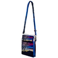 Sunset Landscape Scene, San Juan Province, Argentina003 Multi Function Travel Bag by dflcprintsclothing