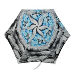Hands Horse Hand Dream Mini Folding Umbrellas by HermanTelo