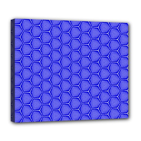 Blue-monday Deluxe Canvas 24  X 20  (stretched) by roseblue