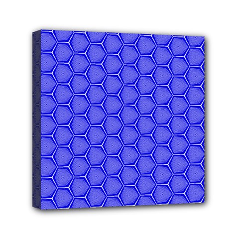 Blue-monday Mini Canvas 6  X 6  (stretched) by roseblue